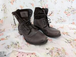tara m brown leather & suede loris boots